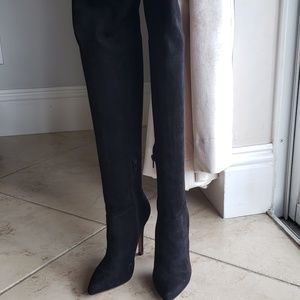 BCBG Thigh High Heeled Boots